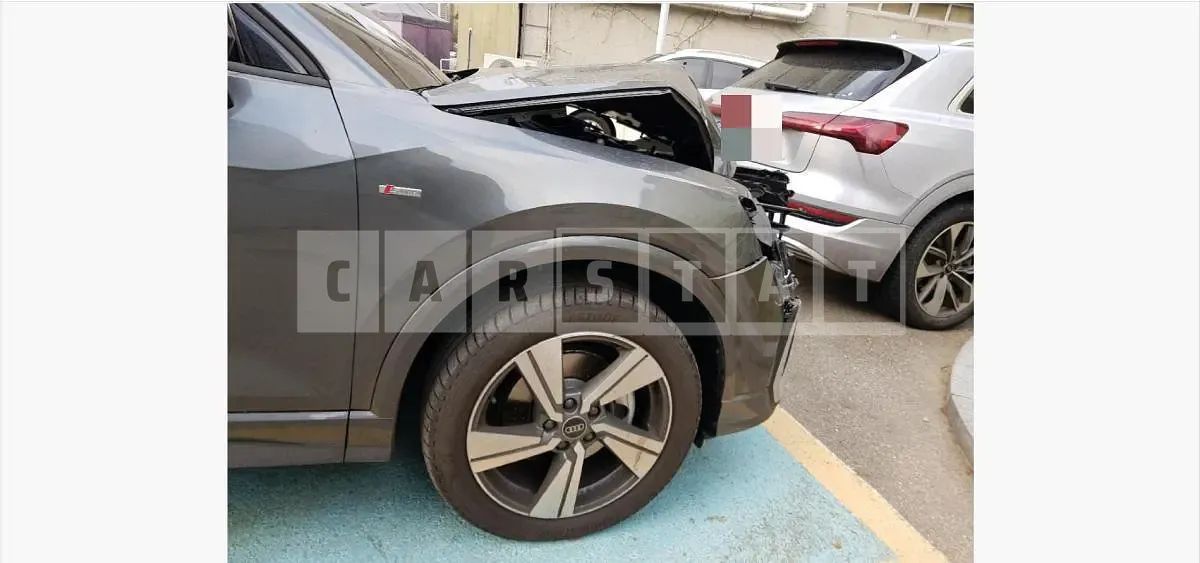 Photo 2 of 27: 2023 Audi Q2 35 TDI — Korean insurance auction