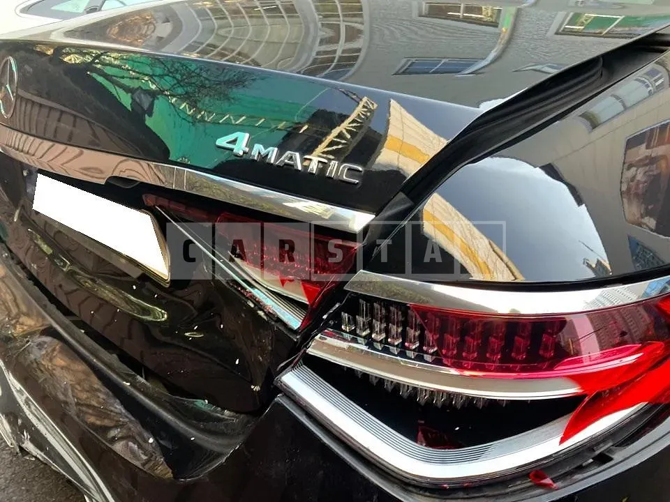 Photo 2 of 18: 2022 Mercedes-Benz S450 4Matic, VIN W1K6G6BB0NA101702 — Korean insurance auction