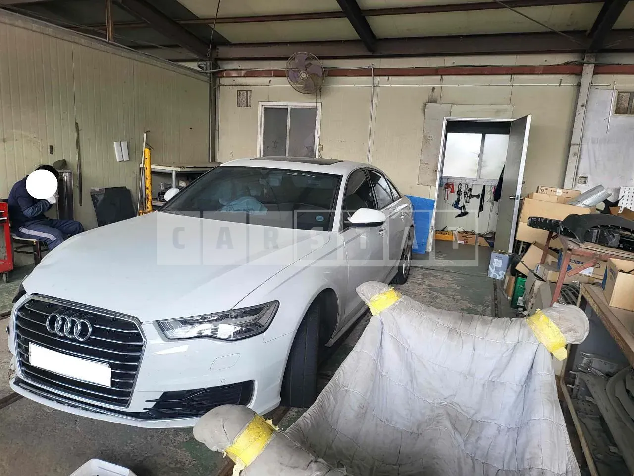 Photo 2 of 16: 2015 Audi A6 35 TDI, VIN WAUZZZ4G2GN094711 — Korean insurance auction