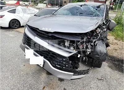 Photo 1 of 34: 2024 Kia Sportage — Korean insurance auction