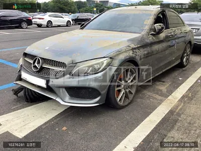 Photo 1 of 9: 2017 Mercedes-Benz C43 AMG 4Matic, VIN WDDWF6EB6HF464527 — Korean insurance auction