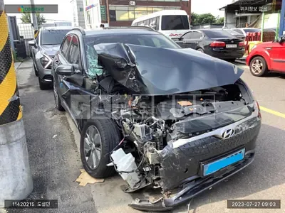 Photo 1 of 16: 2020 Hyundai Kona Electric, VIN KMHK381GFLU113961 — Korean insurance auction