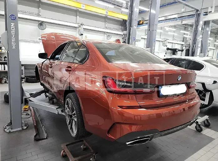 Photo 2 of 16: 2022 BMW M340i, VIN WBA5U7105NFM01577 — Korean insurance auction