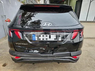 Photo 1 of 17: 2023 Hyundai Tucson Hybrid, VIN KMHJC811BPU106414 — Korean insurance auction