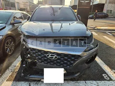 Photo 1 of 41: 2019 Hyundai Santa Fe, VIN KMHS381BBKU108244 — Korean insurance auction