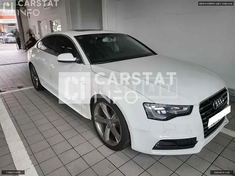 Photo 2 of 8: 2015 Audi A5 Sportback 35 TDI quattro, VIN WAUZZZ8T4GA006420 — Korean insurance auction