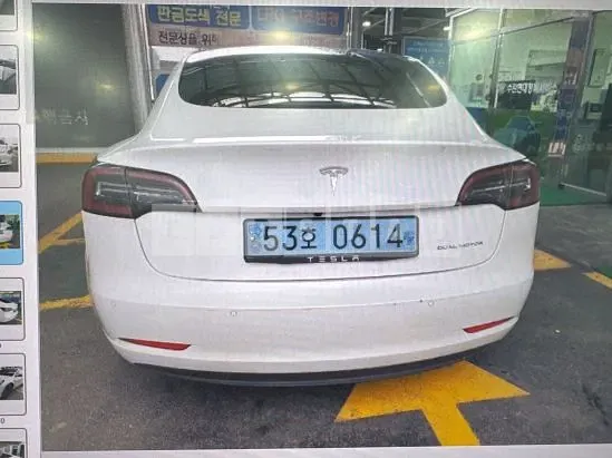 Photo 2 of 35: 2022 Tesla Model 3 LongRange, VIN 5YJ3E1EB6NF150976 — Korean insurance auction