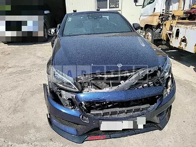 Photo 1 of 16: 2018 Mercedes-Benz C200 Cabriolet, VIN WDDWK4CB9JF680462 — Korean insurance auction