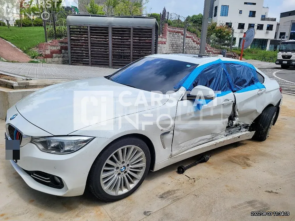 Photo 2 of 18: 2017 BMW 420d GranCoupe, VIN WBA4E9108HG596674 — Korean insurance auction