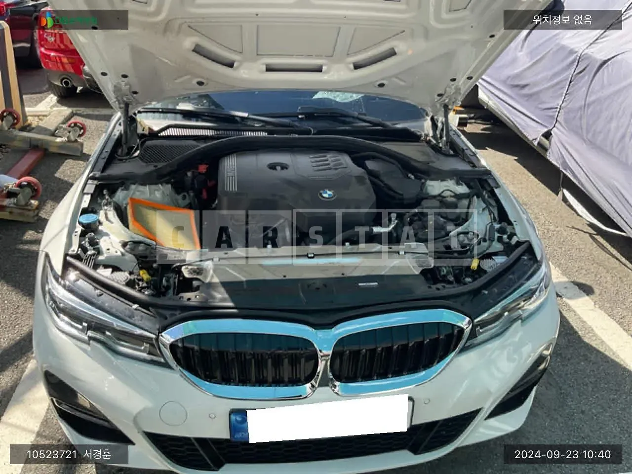 Photo 2 of 10: 2022 BMW 320i, VIN WBA5X510XNFM38796 — Korean insurance auction