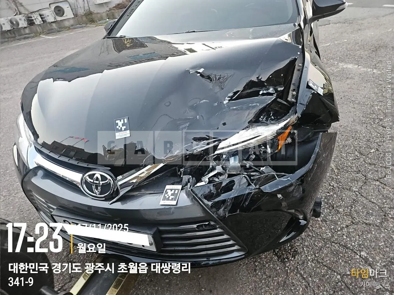 Photo 2 of 4: 2015 Toyota Camry, VIN 4T1BF1FK0FU895069 — Korean insurance auction