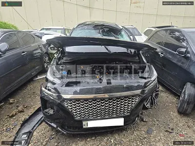 Photo 1 of 20: 2019 Hyundai Santa Fe, VIN KMHS381BBKU142921 — Korean insurance auction