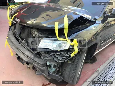 Photo 1 of 11: 2015 Jeep Straw Grand Cherokee, VIN 1C4RJFJM0FC110661 — Korean insurance auction