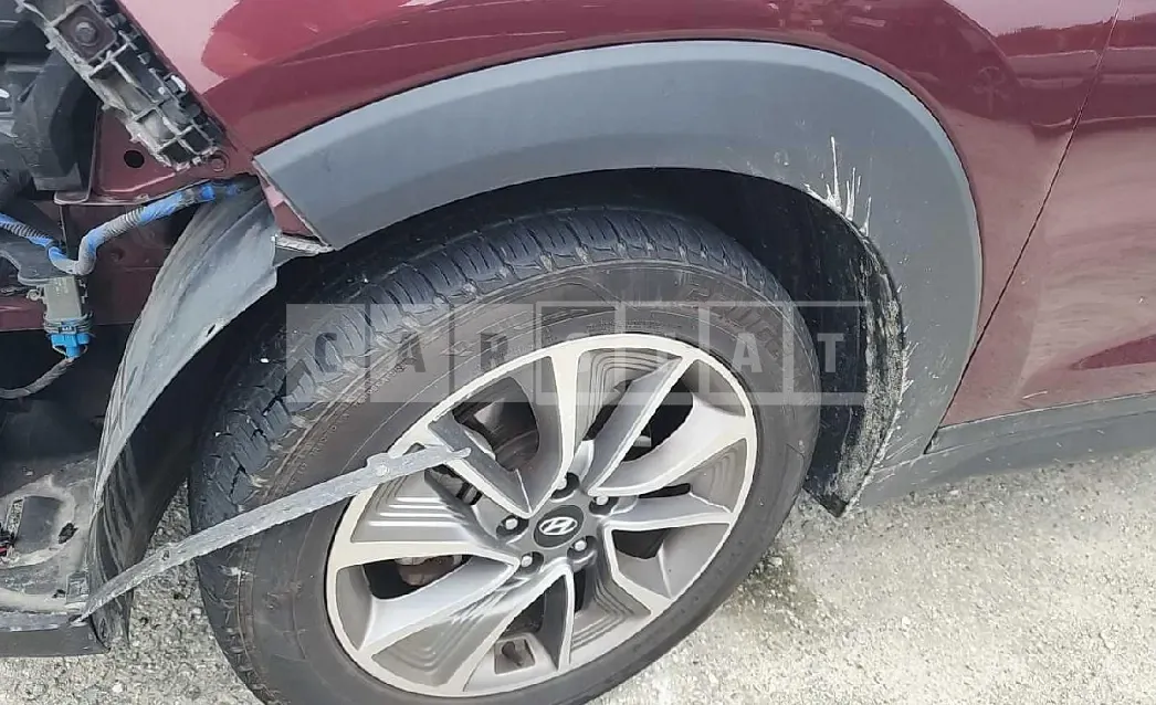 Photo 2 of 20: 2018 Hyundai Tucson, VIN KMHJ381ABJU597758 — Korean insurance auction