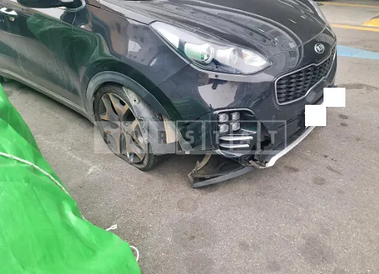 Photo 2 of 7: 2016 Kia Sportage, VIN KNAPN813BGK006366 — Korean insurance auction