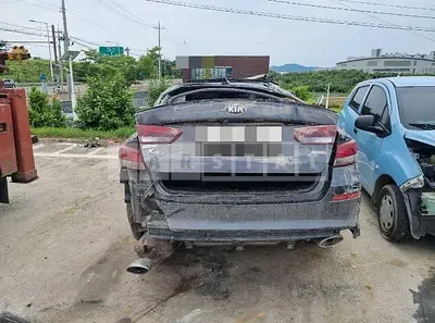Photo 1 of 14: 2018 Kia K5 1.6, VIN KNAGW417GKA276215 — Korean insurance auction