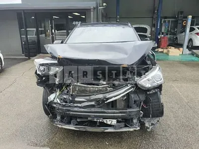 Photo 1 of 15: 2016 Hyundai Santa Fe, VIN KMHSW81UDGU635443 — Korean insurance auction