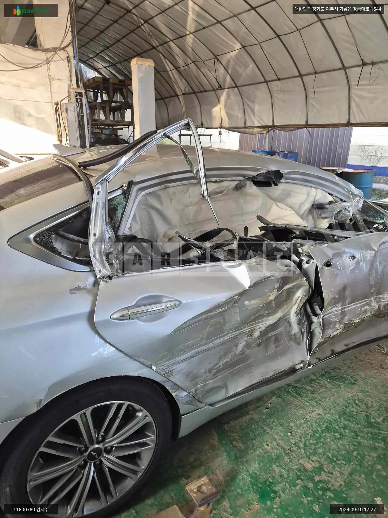 Photo 2 of 19: 2019 Hyundai Genesis G80, VIN KMHGL41DDKU320977 — Korean insurance auction