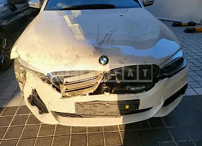 Photo 1 of 10: 2018 BMW 520d xDrive, VIN WBAJC5103JWB85893 — Korean insurance auction