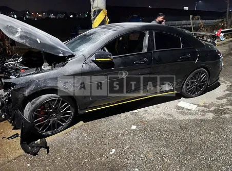 Photo 2 of 9: 2018 Mercedes-Benz GLA45 4Matic, VIN WDDSJ5CB1JN525014 — Korean insurance auction
