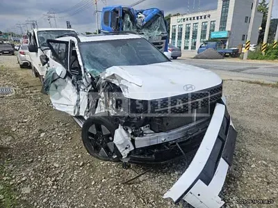 Photo 1 of 9: 2024 Hyundai Santa Fe — Korean insurance auction