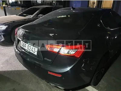 Photo 1 of 8: 2016 Maserati Ghibli, VIN ZAM57XSA8G1173023 — Korean insurance auction
