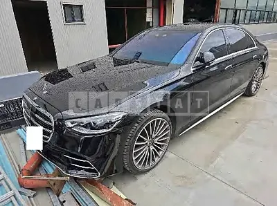 Photo 1 of 14: 2024 Mercedes-Benz S500 4Matic... — Korean insurance auction