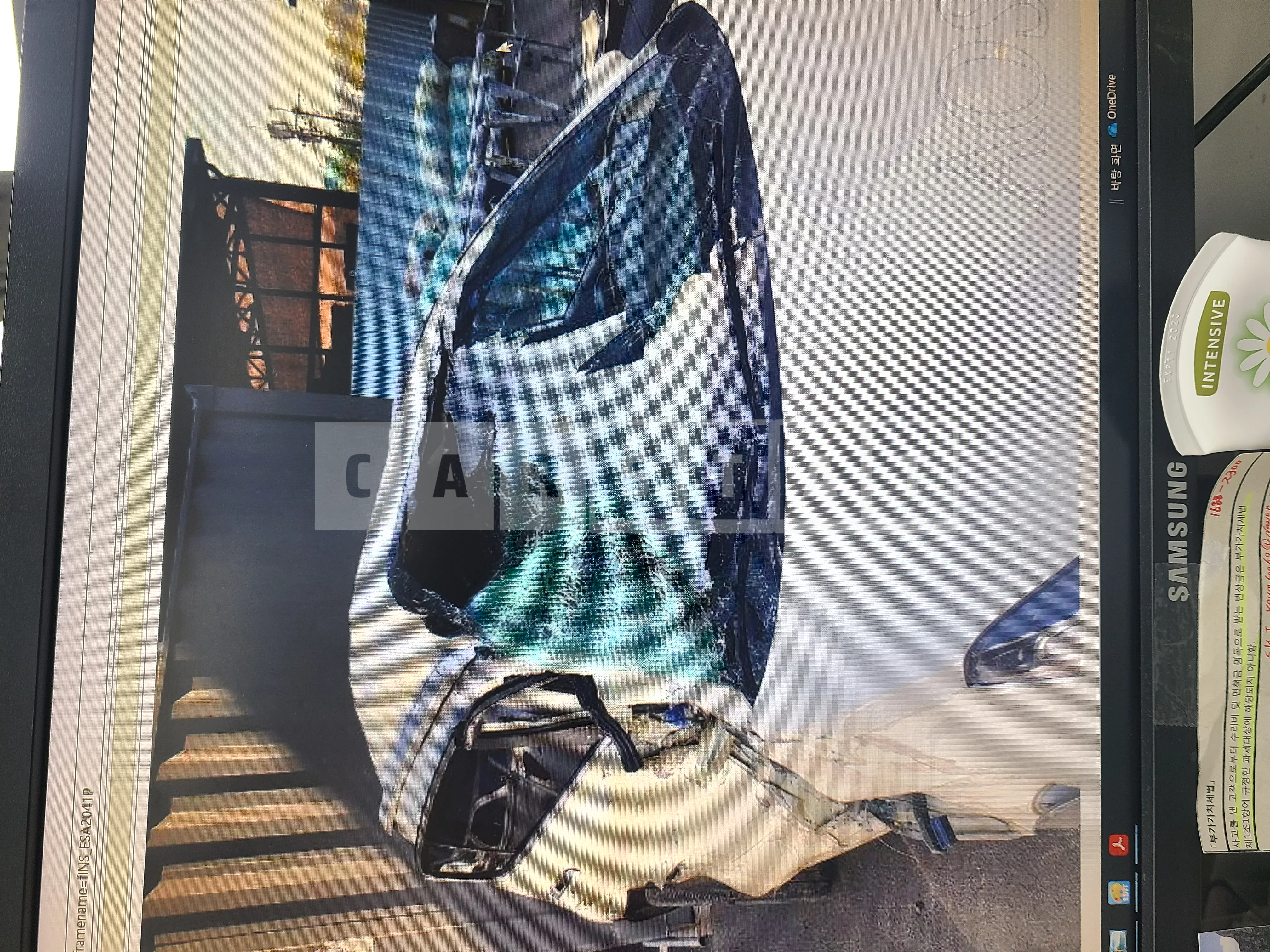 Photo 2 of 8: 2019 Kia Sportage, VIN KNAPN813BKK705281 — Korean insurance auction