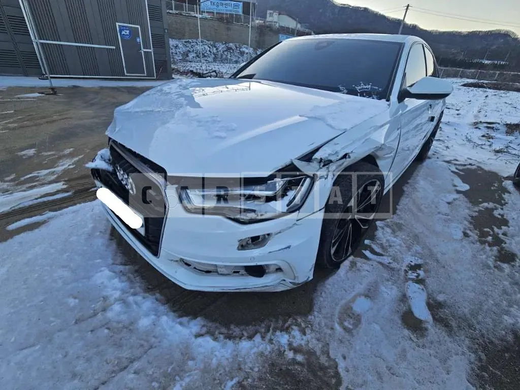 Photo 2 of 16: 2015 Audi A6 45 TDI quattro, VIN WAUZZZ4GXFN048574 — Korean insurance auction