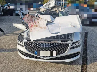 Photo 1 of 23: 2021 Genesis G80 — Korean insurance auction