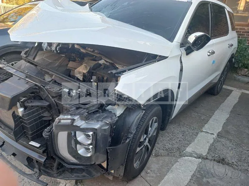 Photo 2 of 23: 2021 Hyundai Palisade, VIN KMHR281EBNU418736 — Korean insurance auction