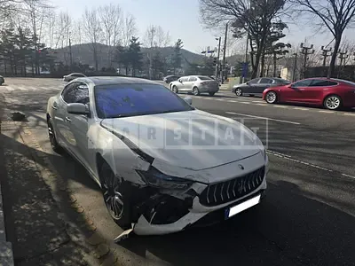 Photo 1 of 23: 2015 Maserati Ghibli, VIN ZAM57TSA0G1169184 — Korean insurance auction