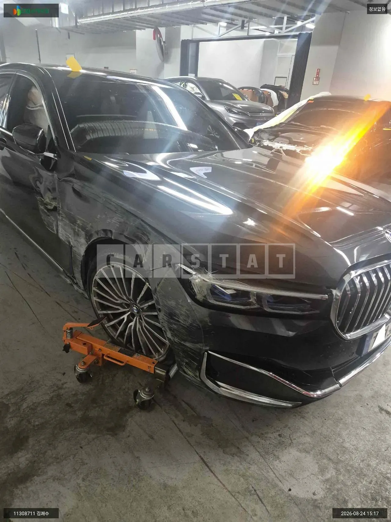 Photo 2 of 12: 2022 BMW 740Li xDrive, VIN WBA7T4102NCK87226 — Korean insurance auction