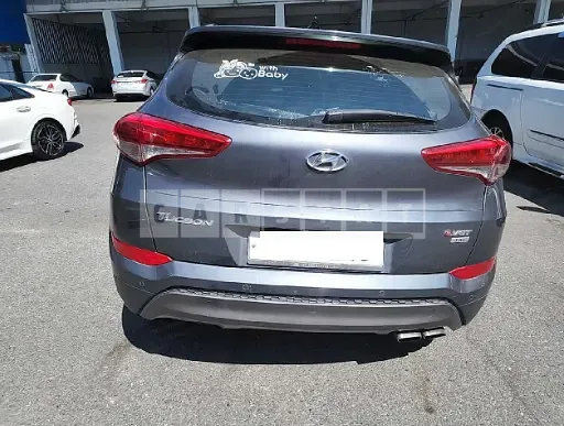 Photo 2 of 21: 2016 Hyundai Tucson, VIN KMHJ581ADGU054465 — Korean insurance auction