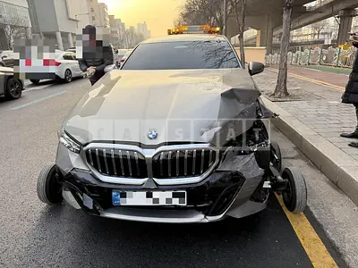 Photo 1 of 11: 2025 BMW 520i, VIN WBA21FJ0XSCU82790 — Korean insurance auction