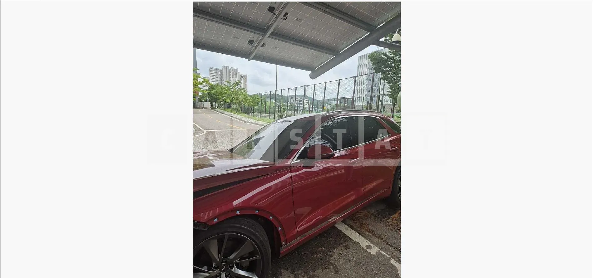 Photo 2 of 16: 2021 Genesis GV70 2.5T — Korean insurance auction