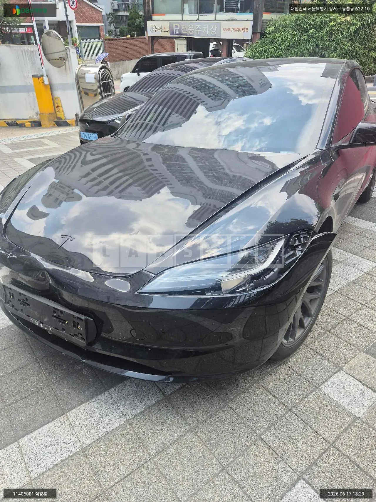 Photo 2 of 38: 2026 Tesla Model 3 Premium Long Range, VIN LRW3E7EJ1TC806499 — Korean insurance auction