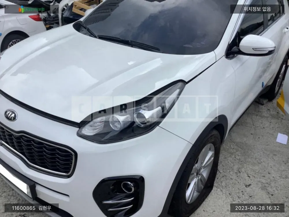 Photo 2 of 7: 2017 Kia Sportage, VIN KNAPM813BJK353624 — Korean insurance auction