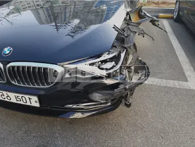 Photo 1 of 9: 2018 BMW 530i, VIN WBAJD310XJWC97852 — Korean insurance auction