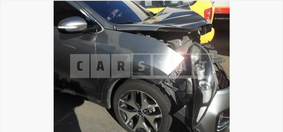 Photo 2 of 12: 2016 Kia Sportage, VIN KNAPM813BGK167022 — Korean insurance auction