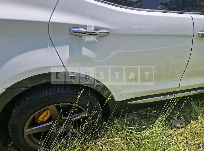 Photo 2 of 23: 2017 Hyundai Santa Fe 2.0 — Korean insurance auction