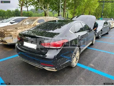 Photo 1 of 6: 2016 Genesis G80, VIN KMHGM41DBHU180338 — Korean insurance auction