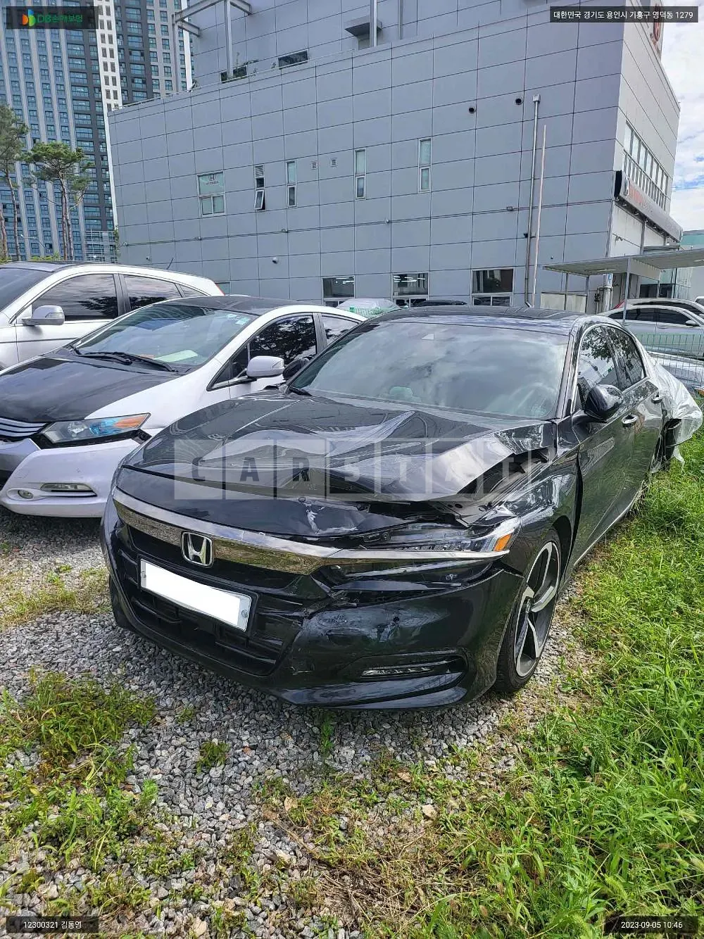 Photo 2 of 22: 2019 Honda Accord 2.0T, VIN 1HGCV2630KA510137 — Korean insurance auction