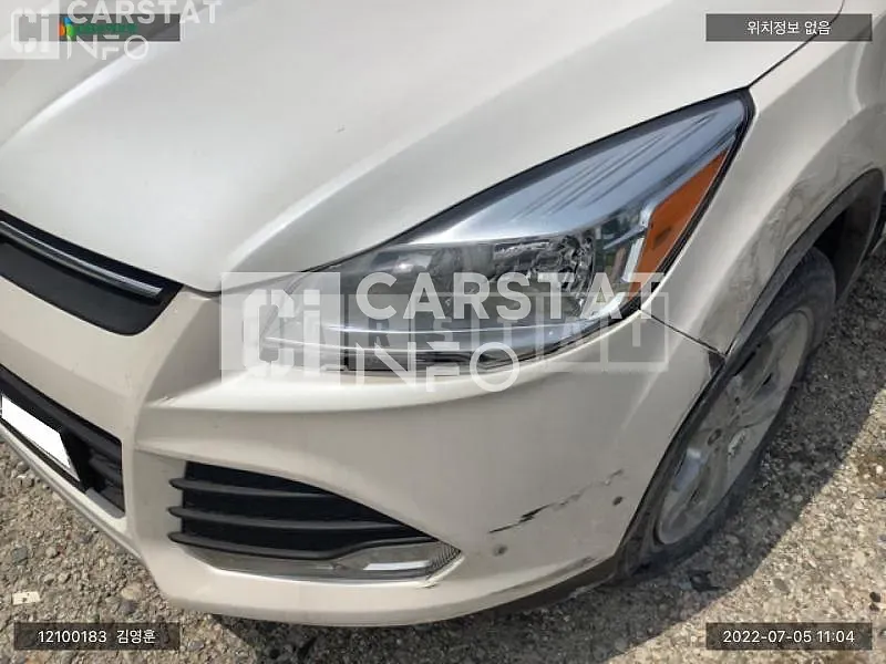 Photo 2 of 21: 2015 Ford Escape, VIN 1FMCU9G90FUA29926 — Korean insurance auction