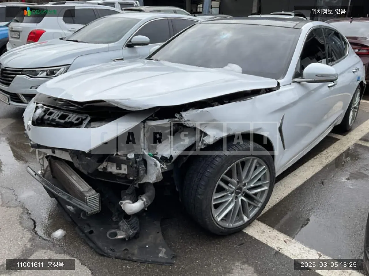 Photo 2 of 34: 2019 Genesis G70, VIN KMTG341ADKU038670 — Korean insurance auction