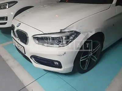 Photo 1 of 9: 2018 BMW 118d, VIN WBA1S5108J5L16726 — Korean insurance auction