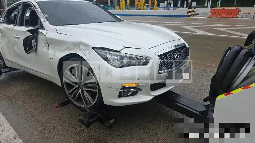 Photo 2 of 11: 2016 Infiniti Q50 2.2d — Korean insurance auction