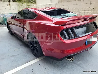 Photo 1 of 20: 2017 Ford Mustang 2.3 Coupe, VIN 1FA6P8TH7H5294667 — Korean insurance auction