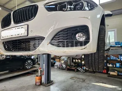 Photo 1 of 21: 2018 BMW 118d, VIN WBA1S5104J5K37120 — Korean insurance auction