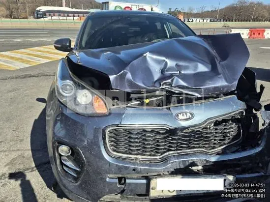 Photo 2 of 7: 2015 Kia Sportage, VIN KNAPP81ABJK340626 — Korean insurance auction